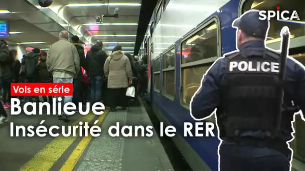 Vols en série dans le RER : insécurité en banlieue