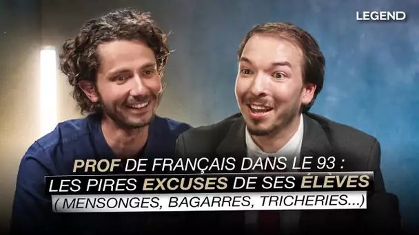 PROF DE FRANÇAIS DANS LE 93: LES PIRES EXCUSES DE SES ÉLÈVES