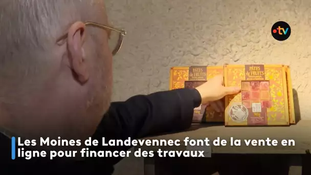 Les Moines de Landevennec font de la vente en ligne pour financer des travaux
