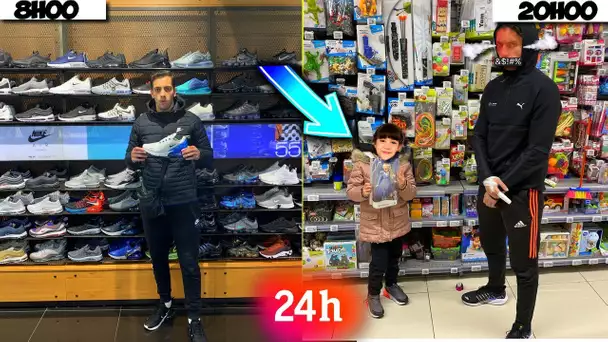 ON S'OFFRE DES MÉGA CADEAUX PENDANT 24H ! (Ça tourne mal ...) 😂🤣