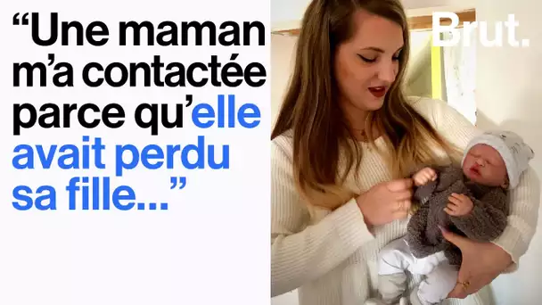 Elle reproduit des faux bébés ultraréalistes