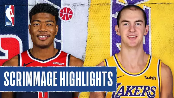 WIZARDS at LAKERS | SCRIMMAGE HIGHLIGHTS | July 27, 2020
