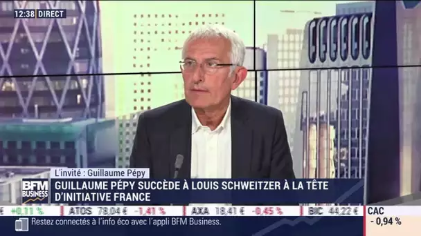 Guillaume Pépy (Initiative France) : Guillaume Pépy succède à Louis Schweitzer