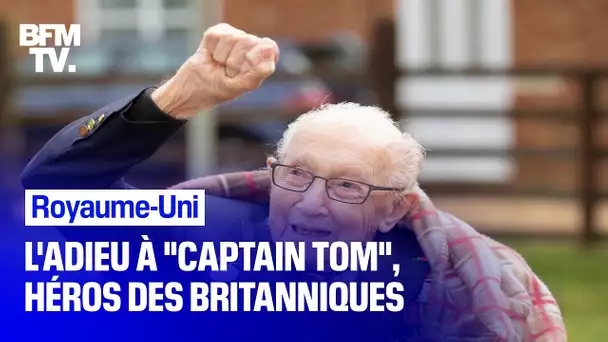 L’adieu du Royaume-Uni à leur héros "Captain Tom", mort à 100 ans du Covid-19