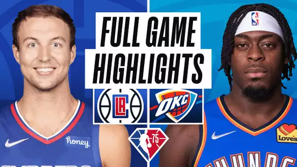 CLIPPERS at THUNDER | FULL GAME HIGHLIGHTS | December 18, 2021