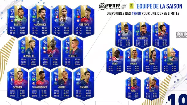 Equipe de la Saison de Ligue1 Conforama disponible sur FUT !