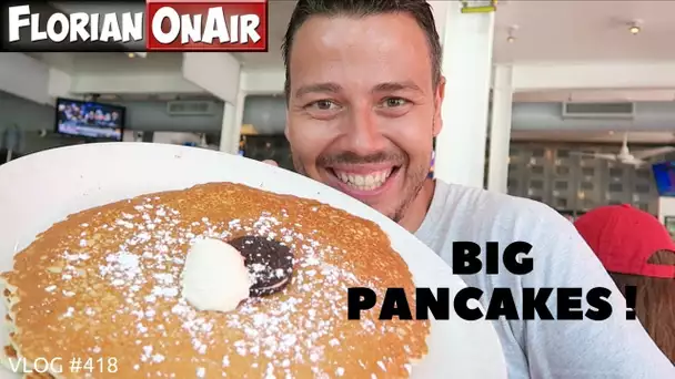 ENORME PETIT DEJ' U.S avec PANCAKES XXL - VLOG #418