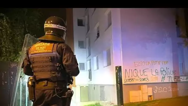 "Je pourrais parler de scènes de guerre" : un policier raconte les violences urbaines à Dijon