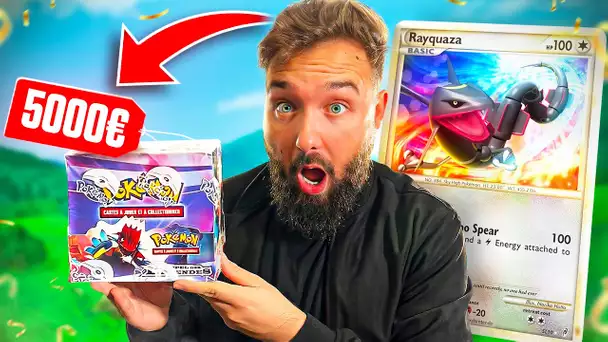 RARISSIME ! MEILLEURE OUVERTURE DISPLAY POKEMON 5000 EUROS APPEL DES LEGENDES !