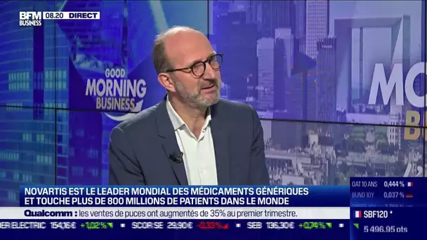 Frédéric Collet (Novartis France) : Novartis a triplé son résultat net en 2021