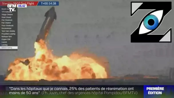 [Zap Actu] Pas de Calais sous confinement, Explosion d’un prototype SpaceX (05/03/21)