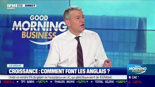 Le débat  : Croissance, comment font les Anglais ?