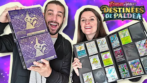 ON COMPLÈTE NOTRE COLLECTION POKÉMON DESTINÉES DE PALDEA !