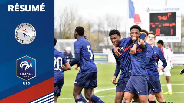 U16 : Luxembourg - France (2-6), le résumé