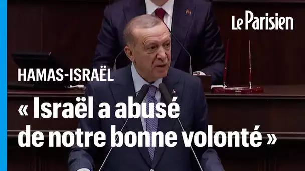 Erdogan annule tout déplacement en Israël et qualifie le Hamas de « libérateur »