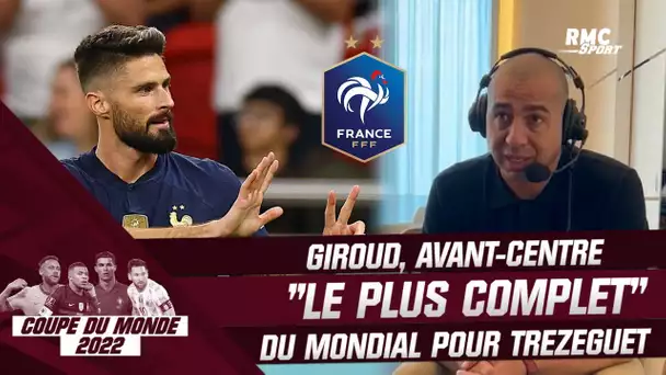 Équipe de France : Giroud, avant-centre "le plus complet" du Mondial pour Trezeguet