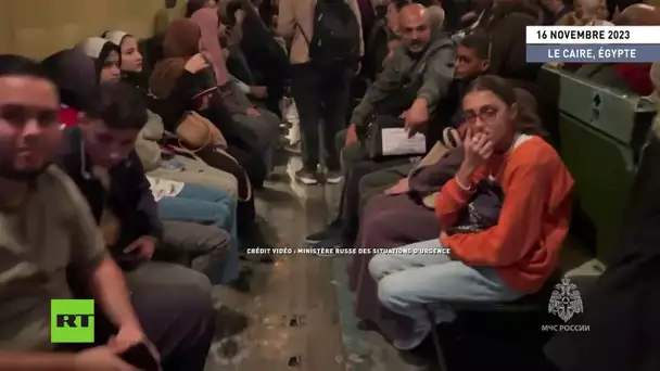 🇪🇬 Égypte : un avion transportant 120 Russes évacués de la bande de Gaza s'envole pour Moscou
