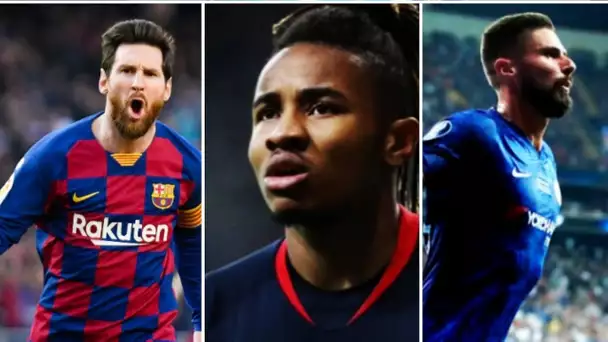 Messi régale Eibar le félicite, GIROUD marque, nkunku regale ,le real perd