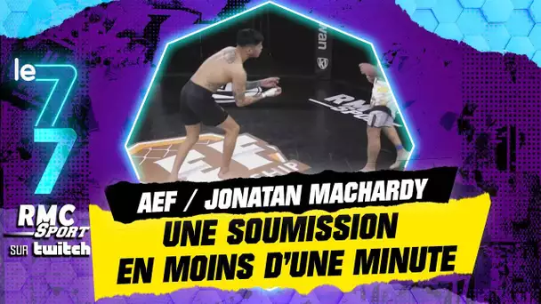Twitch RMC Sport / AEF : Jonatan MacHardy fait taire ses haters (replay de son premier combat)
