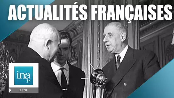 Les Actualités Françaises du 23 mars 1960 | Archive INA