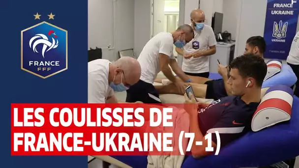 Les coulisses de France-Ukraine (7-1), Equipe de France I FFF 2020