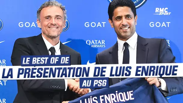 PSG : Le best of de la présentation de Luis Enrique