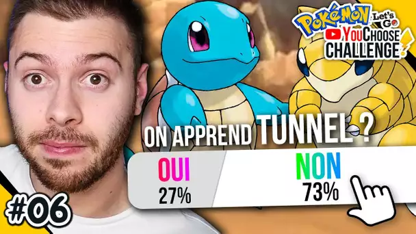 ON APPREND TUNNEL ? - Pokémon Let&#039;s Go - YouChoose Challenge #6