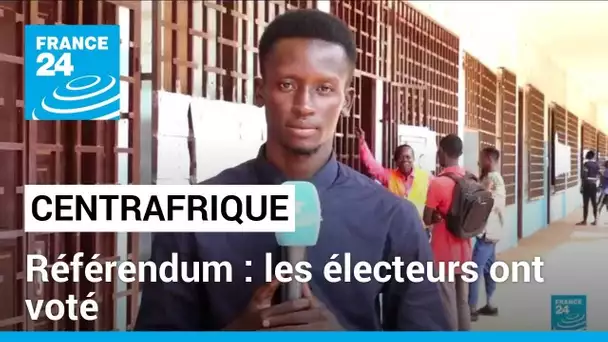La Centrafrique a voté sur un projet de nouvelle Constitution pour allonger le mandat présidentiel