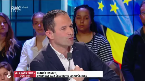 'Les Grandes Gueules' de RMC: Benoît Hamon invité du 'Grand Oral' (partie 1)