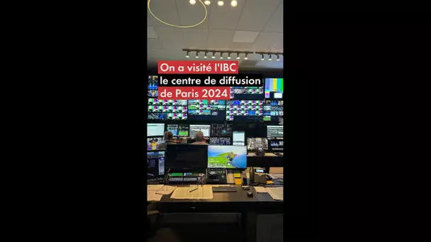 On a visité l'IBC, le centre de diffusion de Paris 2024