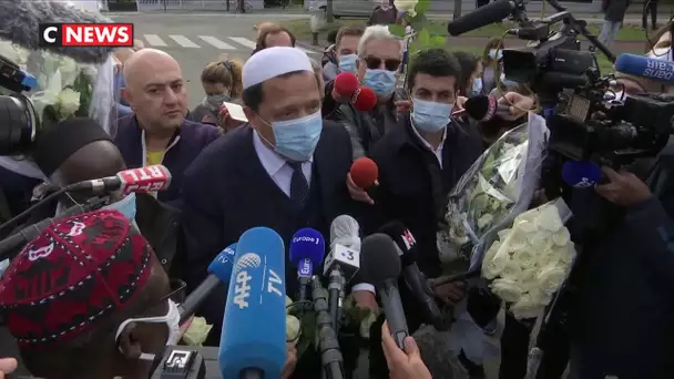 L'imam de Drancy rend hommage à Samuel Paty