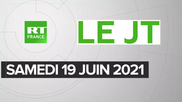 Le JT de RT France - Samedi 19 juin 2021 : présidentielle en Iran, Juneteenth, restrictions au Japon