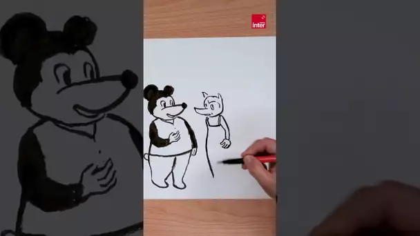 Sébastien Vassant dessine ses héros d'enfance : Placide et Museau #BD #shorts