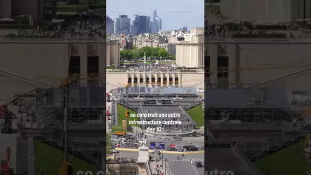 Les premières images des stades éphèmères des JO