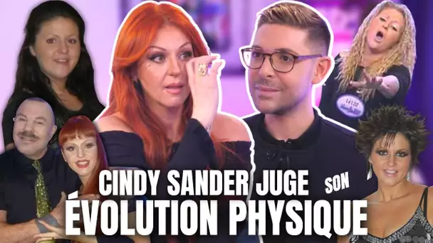 CINDY SANDER en larmes JUGE son ÉVOLUTION PHYSIQUE : souffrances, prise de poids, deuil MUGLER…