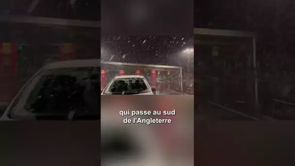 Tempête Nelson : il a neigé en Bretagne