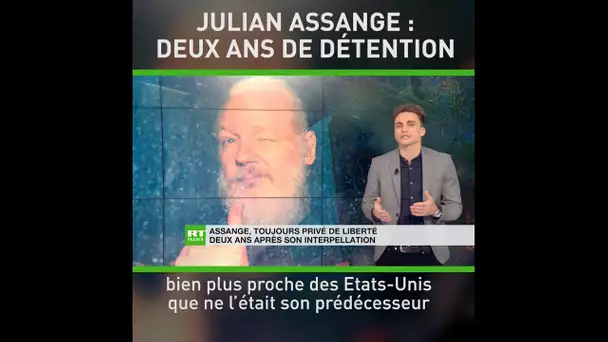 Julian Assange, toujours privé de liberté deux ans après son interpellation