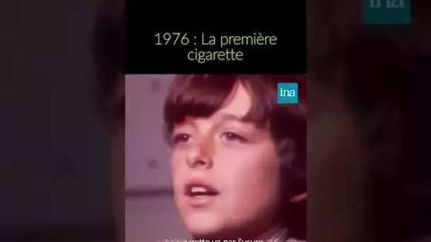 La première cigarette à 5 ans 🙄 #INA #shorts