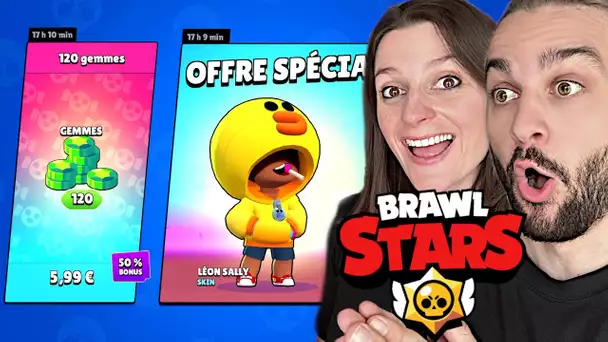 ON CRAQUE POUR LES OFFRES DE LA BOUTIQUE SUR BRAWL STARS !