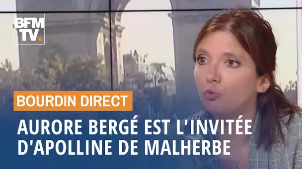 Aurore Bergé face à Apolline de Malherbe en direct