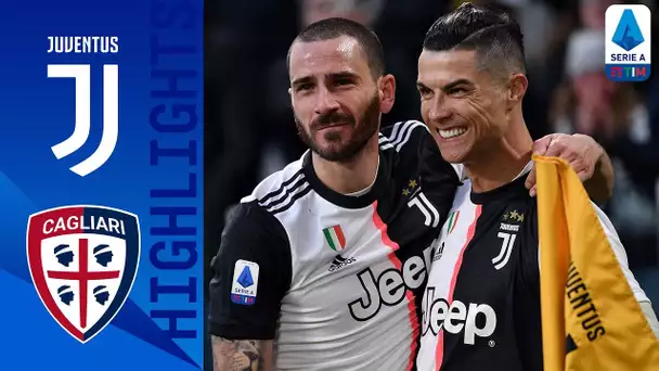 Juventus 4-0 Cagliari | Ronaldo segna la prima tripletta in A e travolge il Cagliari | Serie A TIM