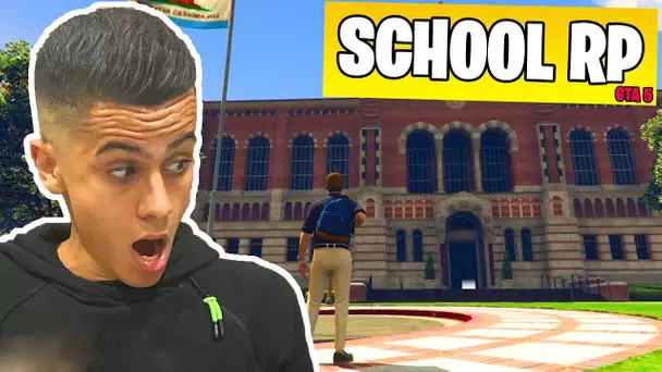 GTA 5 SCHOOL RP : 2E JOUR JE FUME EN COURS ?