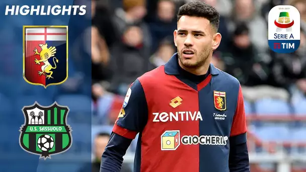 Genoa 1-1 Sassuolo | Match played out to a 1-1 stalemate at the Ferraris | Serie A