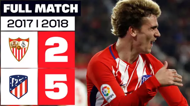 Sevilla FC - Atlético de Madrid (2-5) LALIGA 2017/2018 FULL MATCH