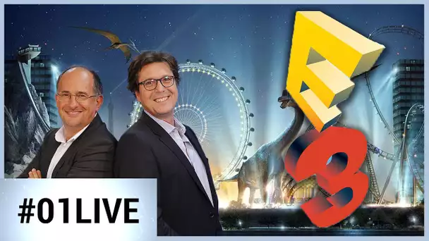 01LIVE HEBDO #104 : debrief de l&#039;E3 (en direct du parc d&#039;attraction VR Samsung)