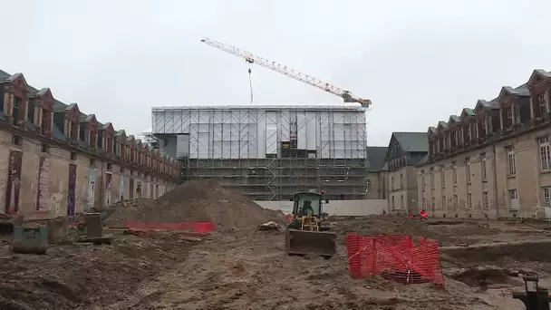 En chantier, le château de Villers-Cotterêts abritera la cité internationale de la langue française