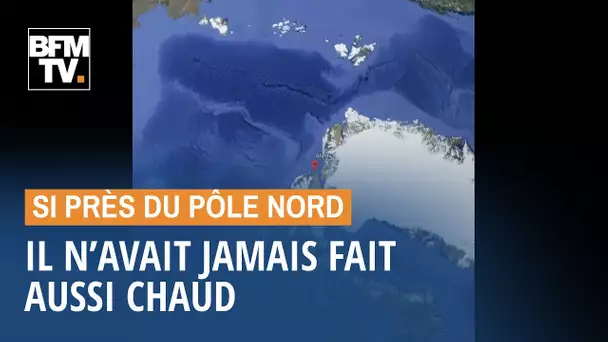 Il n’avait jamais fait aussi chaud si près du pôle Nord