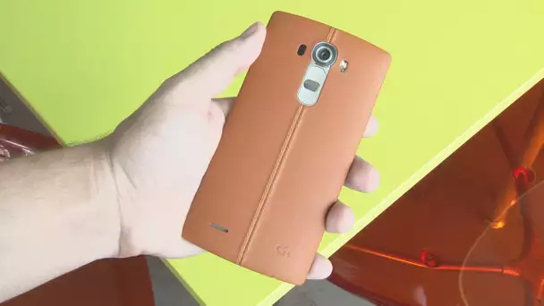 Test du LG G4 : un smartphone très... smart