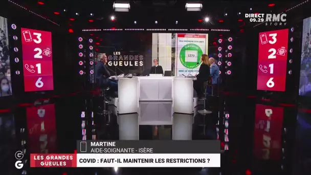 "Hier, j'ai dû tester un bébé de 10 mois, c'est horrible": le témoignage de Martine dans Les GG