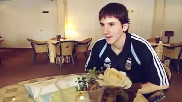 La première interview de Leo Messi prouve qu'il était prêt dès sa naissance | Oh My Goal